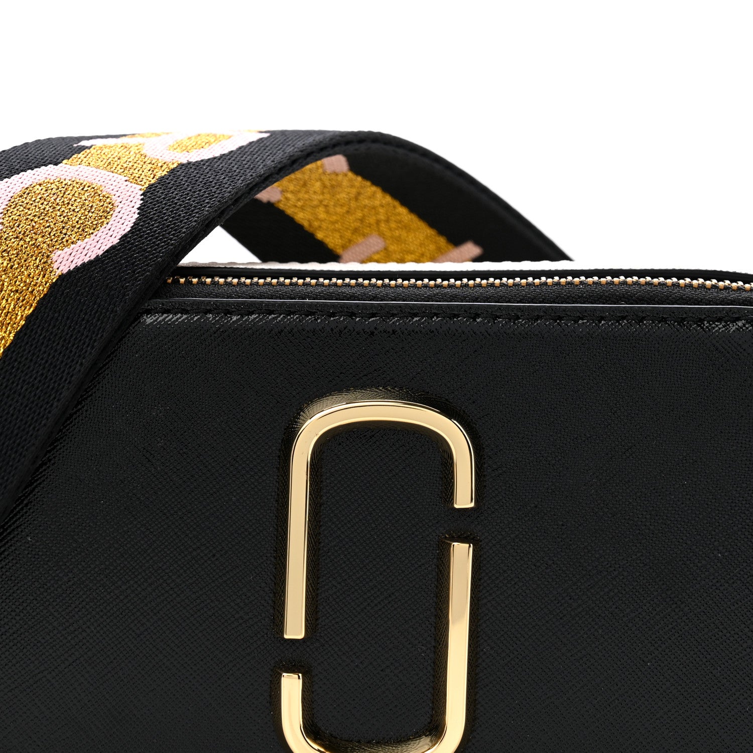 Marc Jacobs Saffiano Small Snapshot Camera Black Mulitcolor 8 of 10