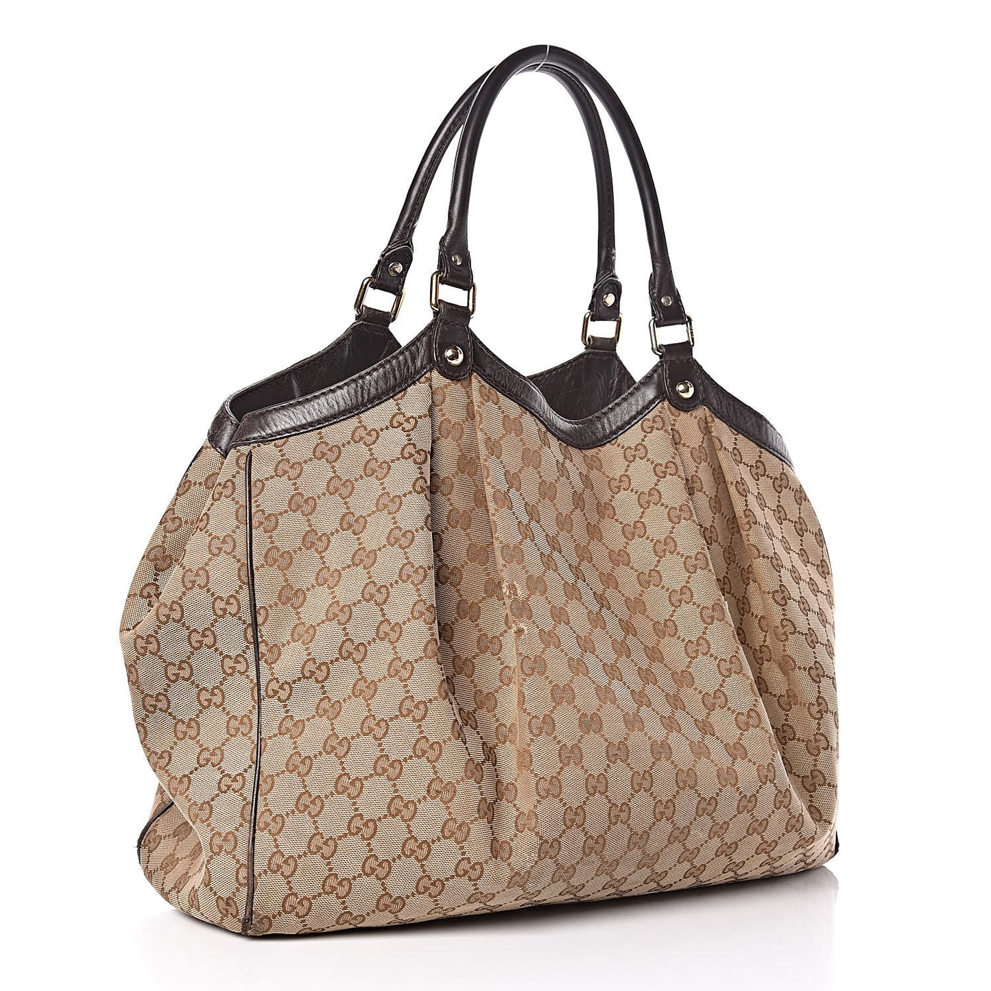 Monogram Large Sukey Tote Dark Brown