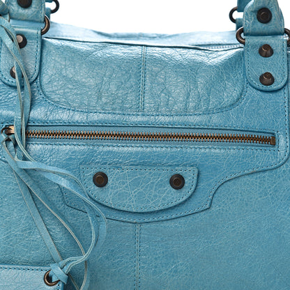 Balenciaga Agneau Classic Hardware Work Bleu Indigo 13 of 13