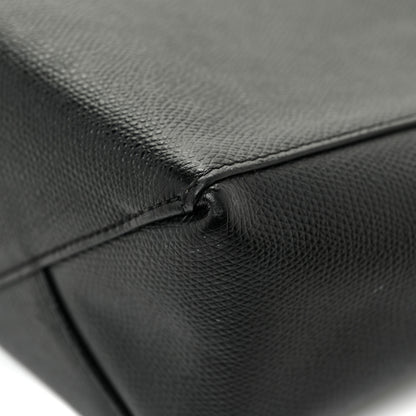 Celine Grained Calfskin Small Vertical Cabas Black 9 of 18