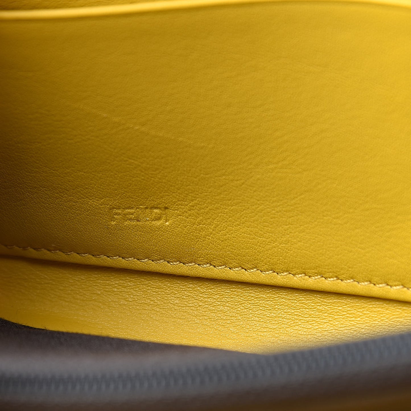 Zucca Zip Around Wallet Tobacco Yellow