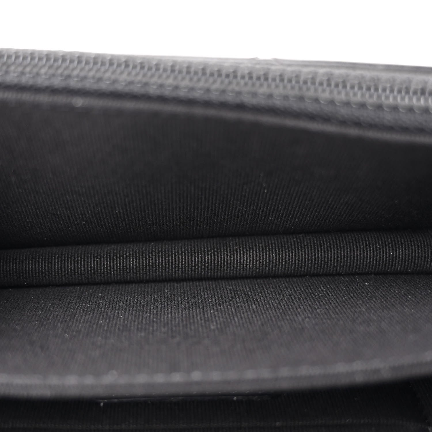 Chanel Calfskin Quilted Mini Maxi Pearls Wallet On Chain WOC Black 6 of 12
