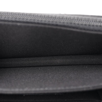 Chanel Calfskin Quilted Mini Maxi Pearls Wallet On Chain WOC Black 6 of 12
