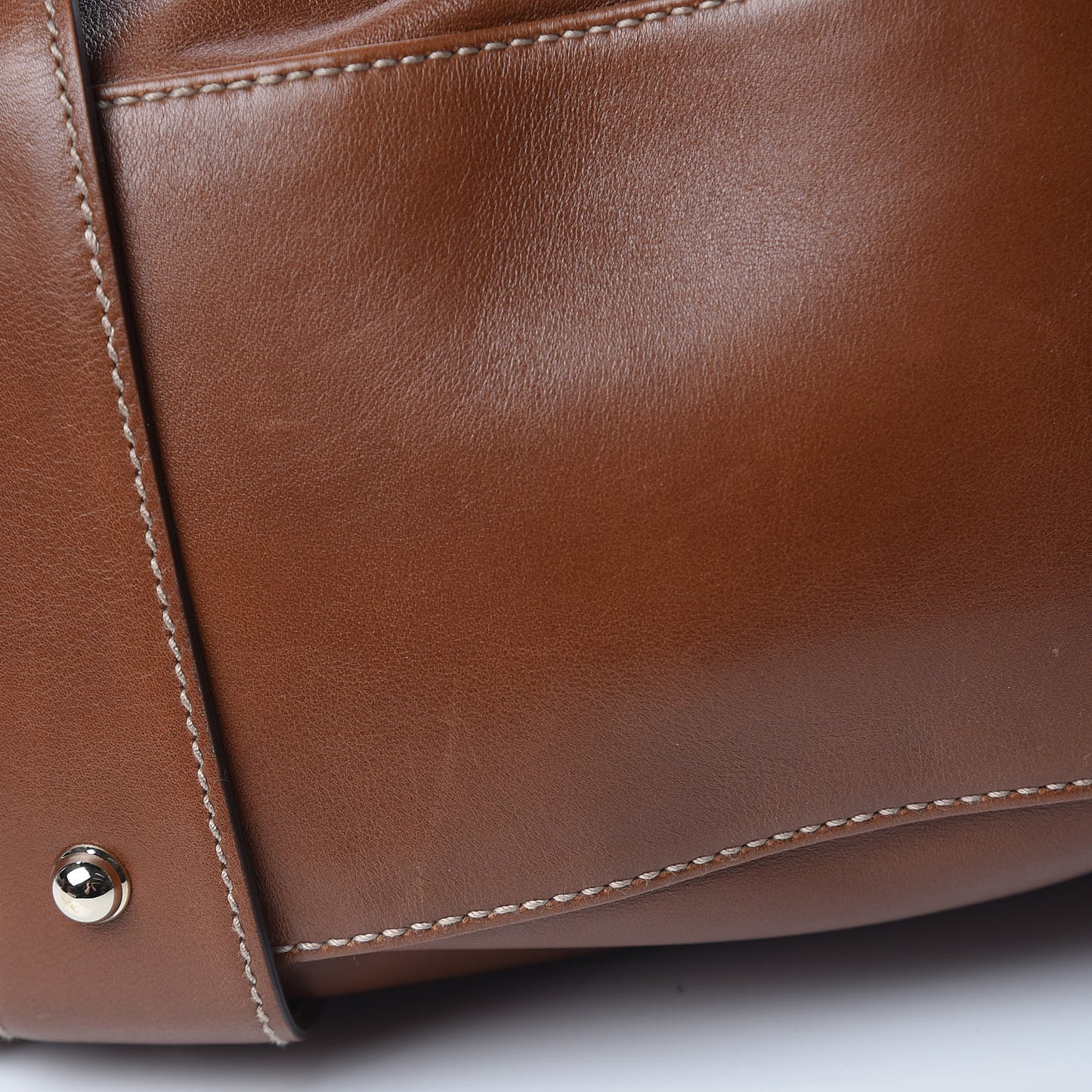 Calfskin Medium Pelham Shoulder Bag Brown