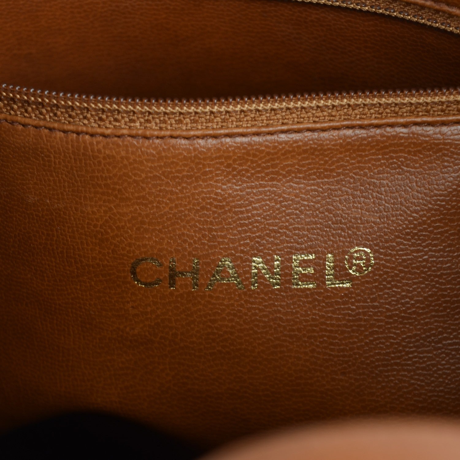 Chanel Lambskin CC Shoulder Bag Light Brown 6 of 8