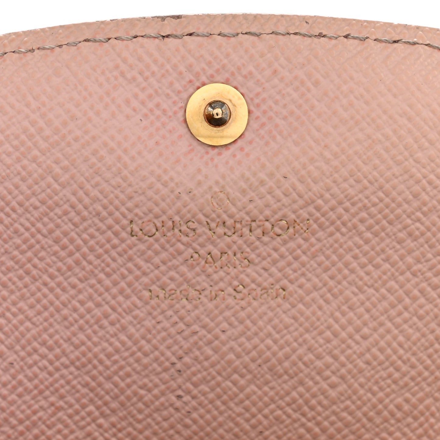 Damier Ebene Caissa Wallet Rose Ballerine