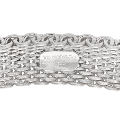 Tiffany Sterling Silver Somerset Mesh Bracelet 3 of 3
