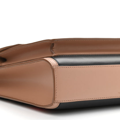 Burberry Smooth Calfskin Striped Mini Pocket Bag Camel 8 of 9