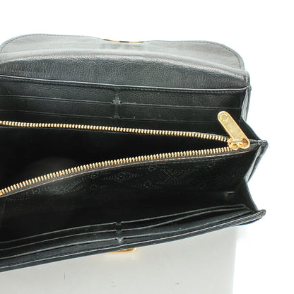 Louis Vuitton Mahina Iris Wallet Black 5 of 7