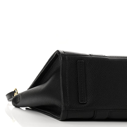 Marc Jacobs Grained Calfskin Medium The Tote Bag Black 8 of 9