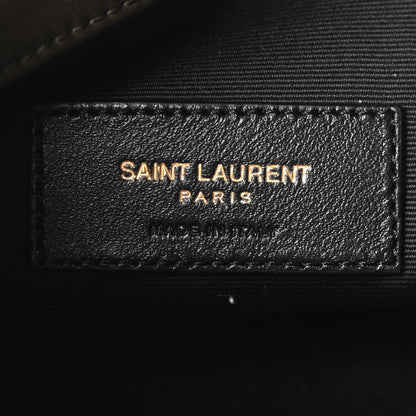 Saint Laurent Lambskin Matelasse Monogram Medium Jamie 4.3 Pochon Light Musk 6 of 10