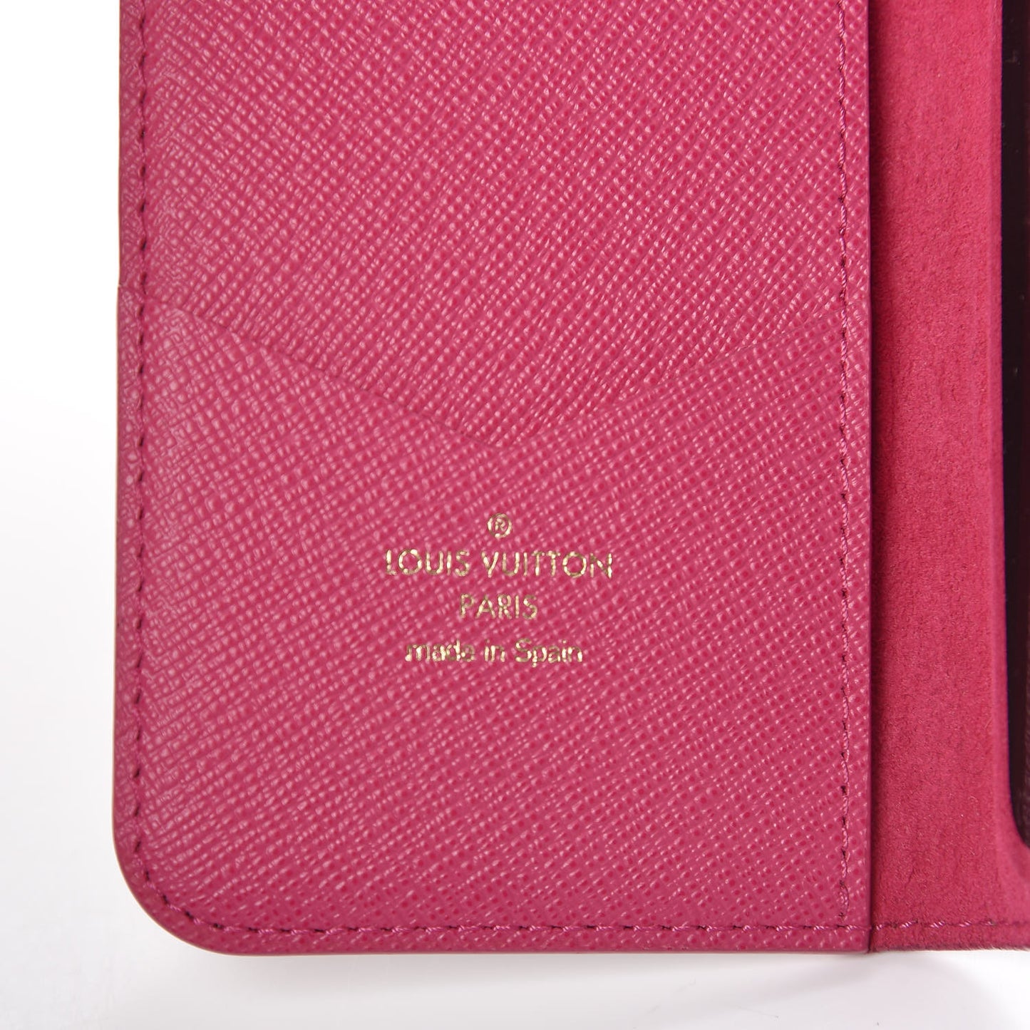 Monogram iPhone X Folio Case Rose Pop