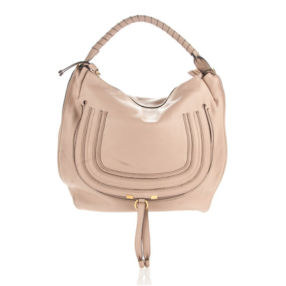 Chloe Calfskin Large Marcie Hobo Nude 1 of 8