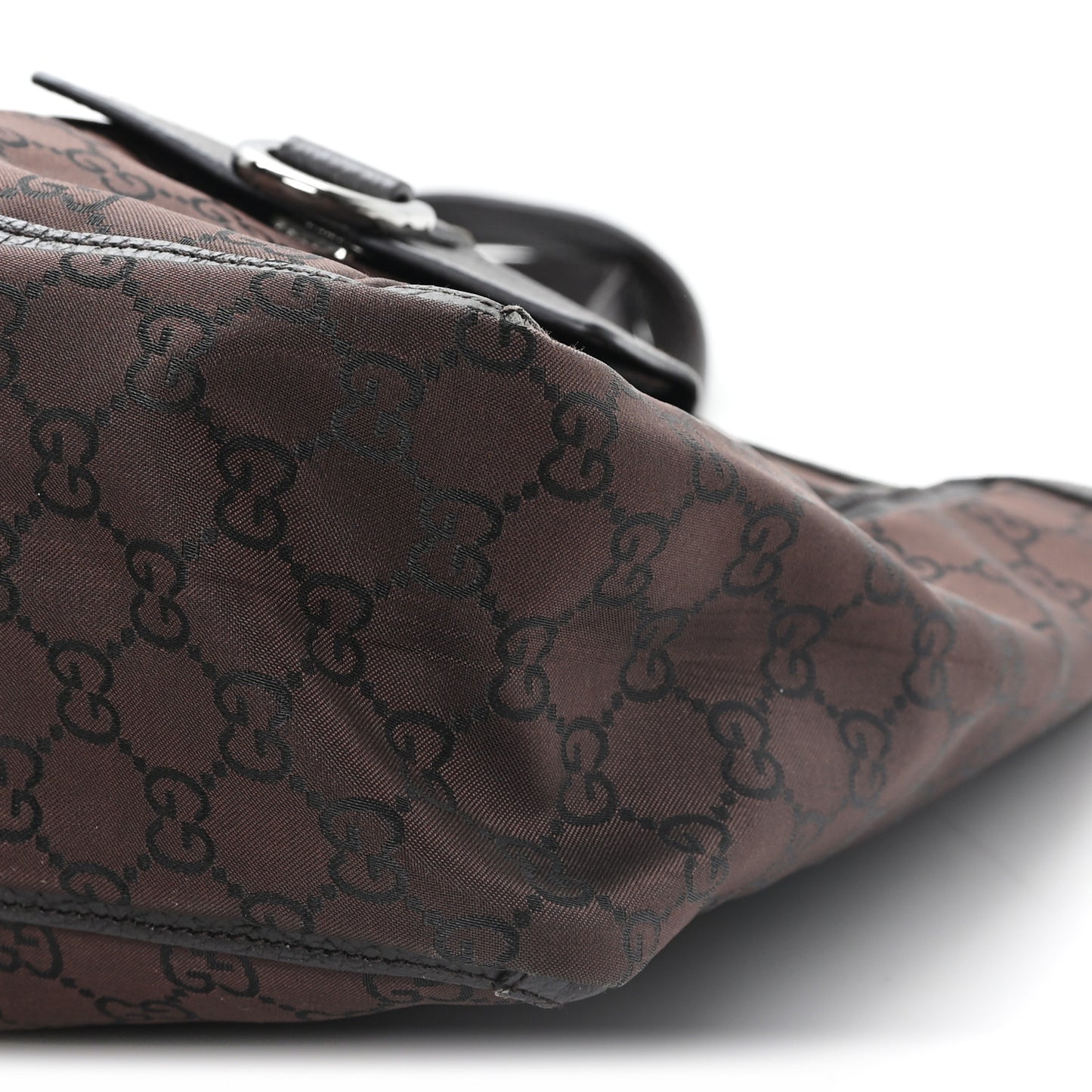 Monogram Abbey D Ring Tote Dark Brown