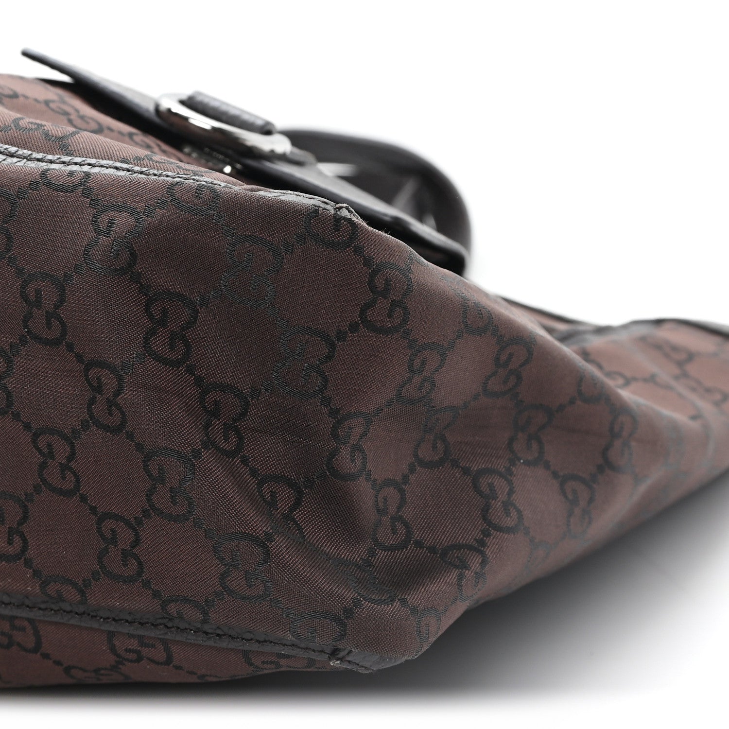 Gucci Monogram Abbey D Ring Tote Dark Brown 10 of 10