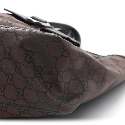 Gucci Monogram Abbey D Ring Tote Dark Brown 10 of 10