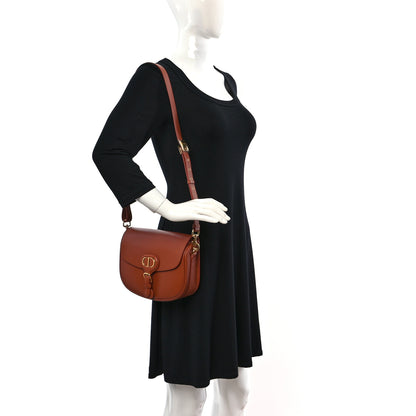 Christian Dior Box Calfskin Medium Bobby Flap Dark Tan 2 of 9