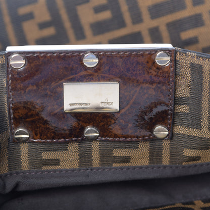 Fendi Zucca Mia Tote Tobacco 6 of 10