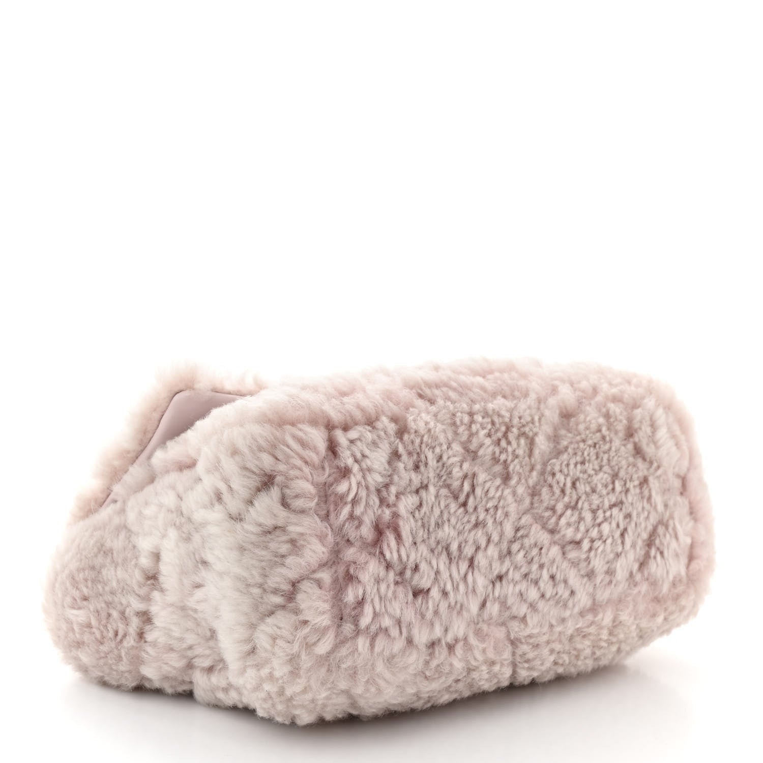 Chanel Shearling Sheepskin Medium Chanel 19 Flap Light Pink 4 of 10