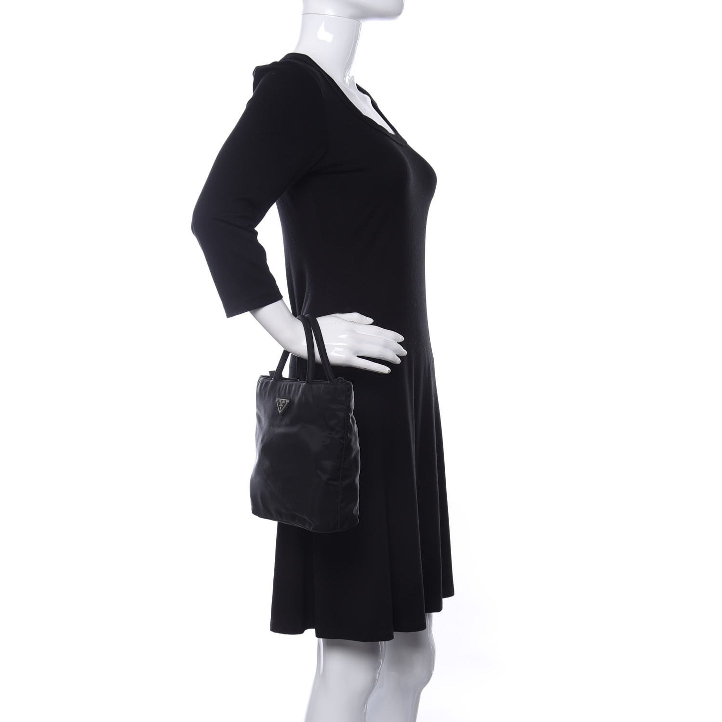 Tessuto Nylon Tote Black