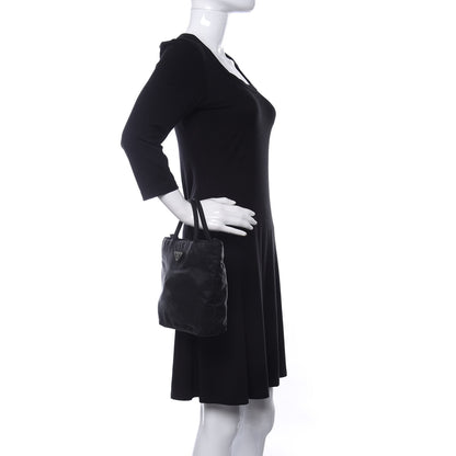 Prada Tessuto Nylon Tote Black 2 of 10