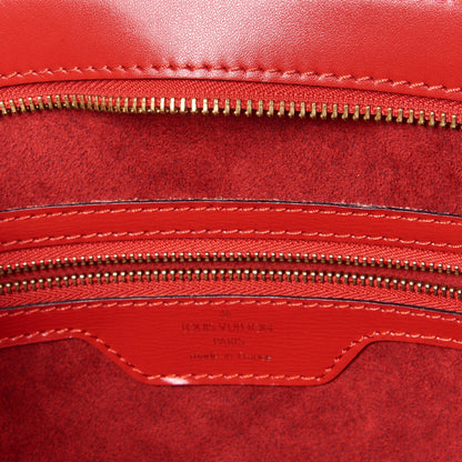Louis Vuitton Epi Saint Jacques GM Castillan Red 7 of 8
