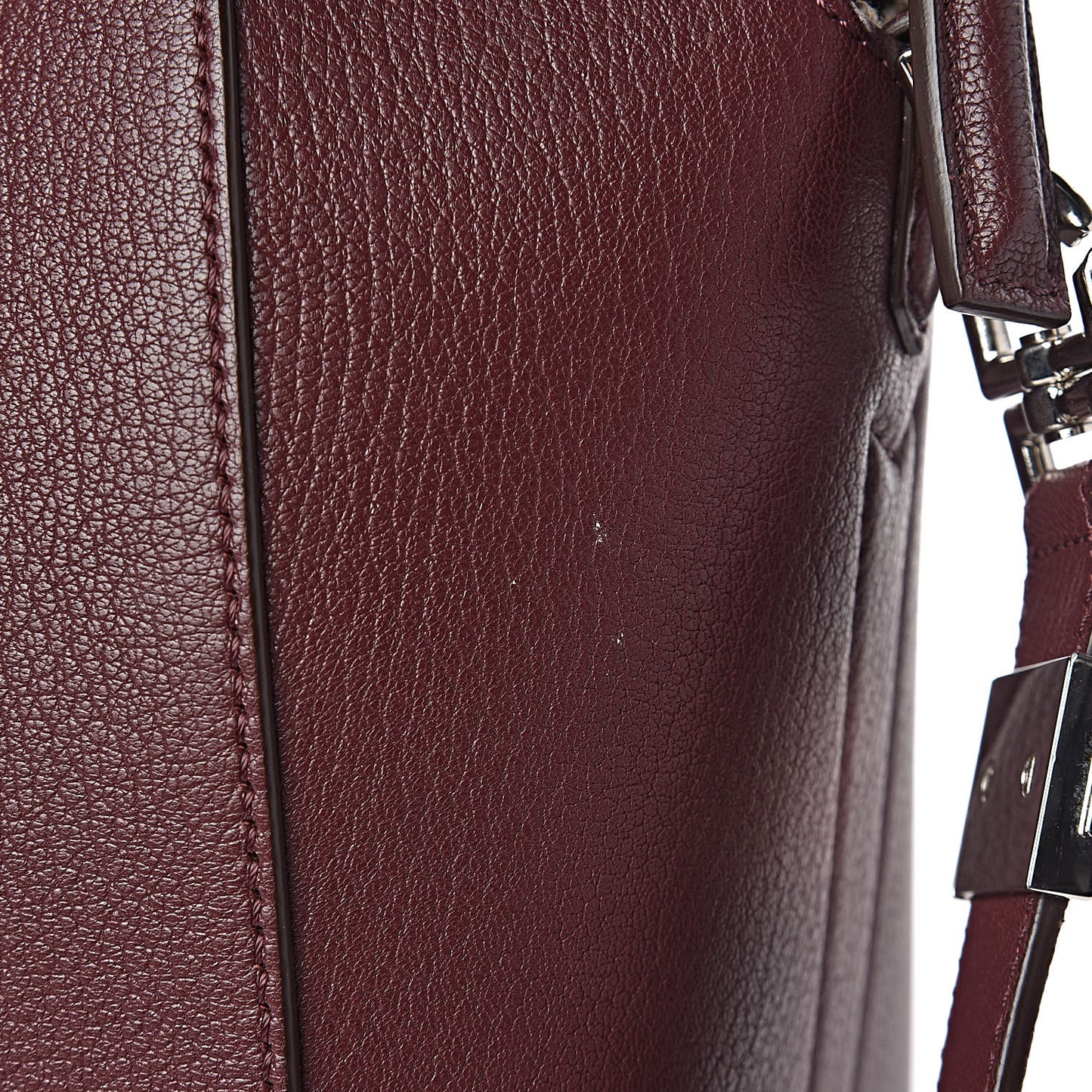 Sugar Goatskin Medium Antigona Oxblood