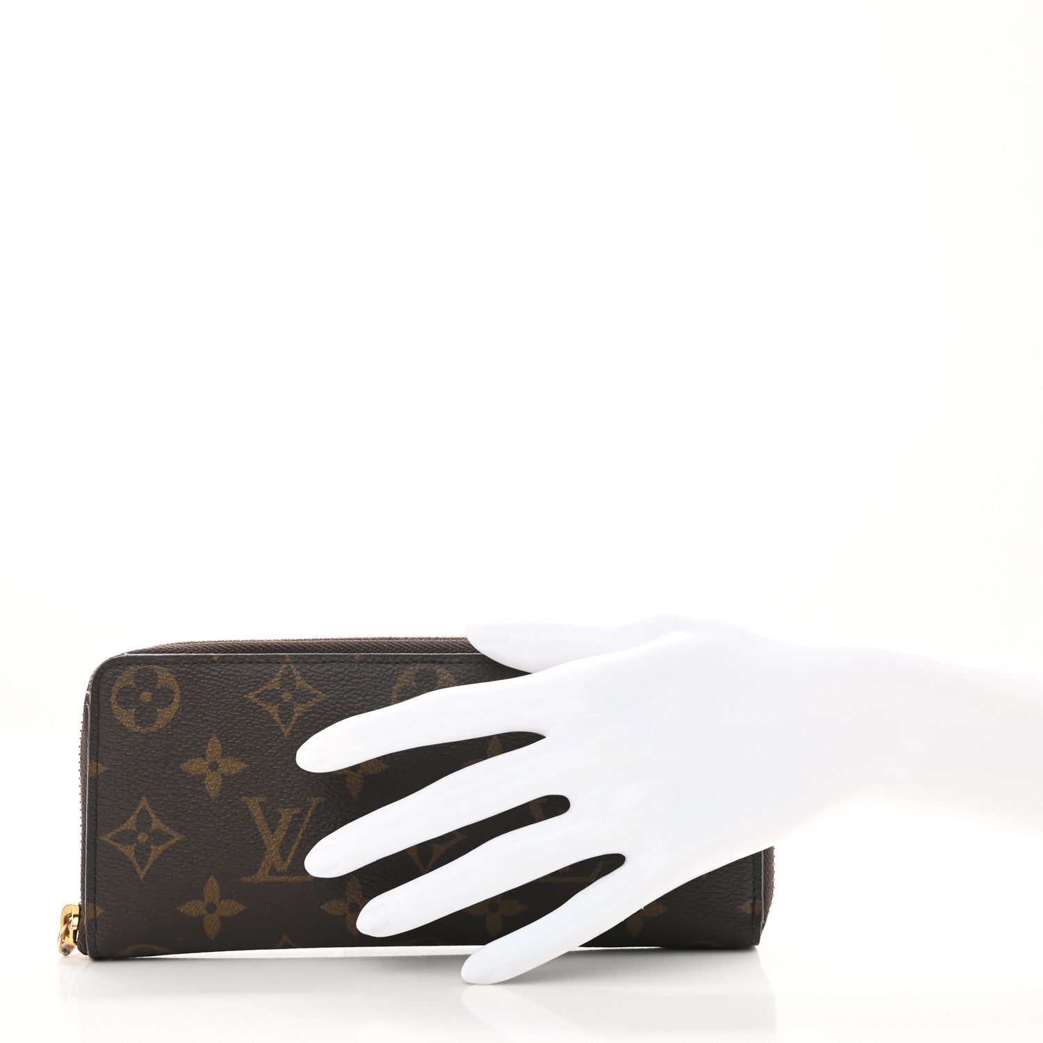 Louis Vuitton Monogram Clemence Wallet Rose Ballerine 2 of 7