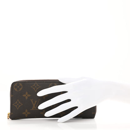 Louis Vuitton Monogram Clemence Wallet Rose Ballerine 2 of 7