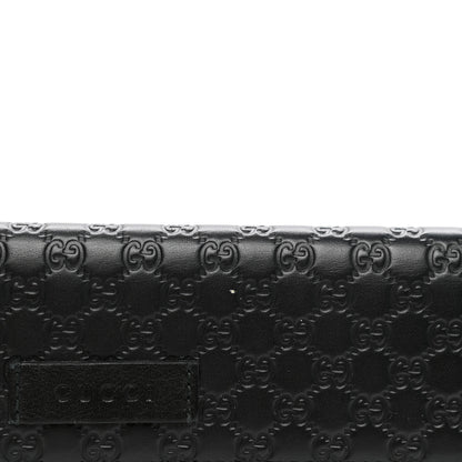 Gucci Soft Microguccissima Continental Zip Wallet Black 10 of 13