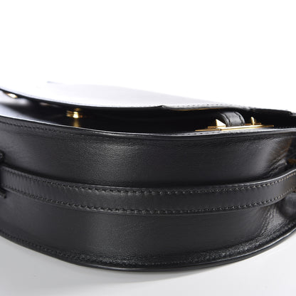 Valentino Garavani Calfskin My Rockstud Saddle Bag Black 6 of 11