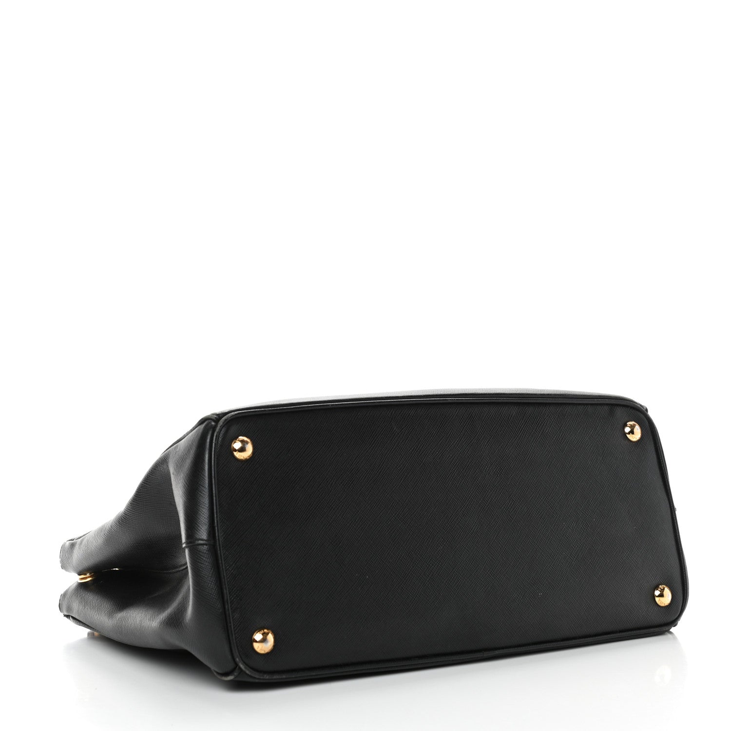 Prada Saffiano Medium Galleria Double Zip Tote Black 4 of 11