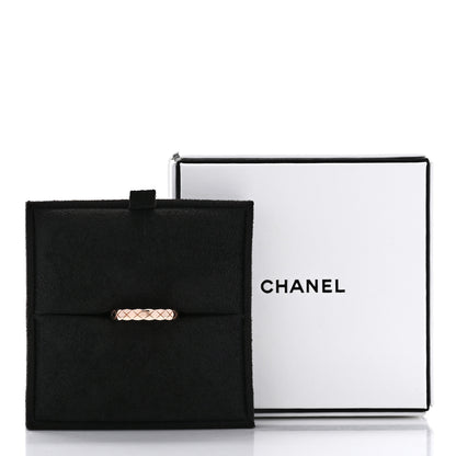 Chanel 18K Beige Gold Mini Coco Crush Ring 54 6.75 5 of 5