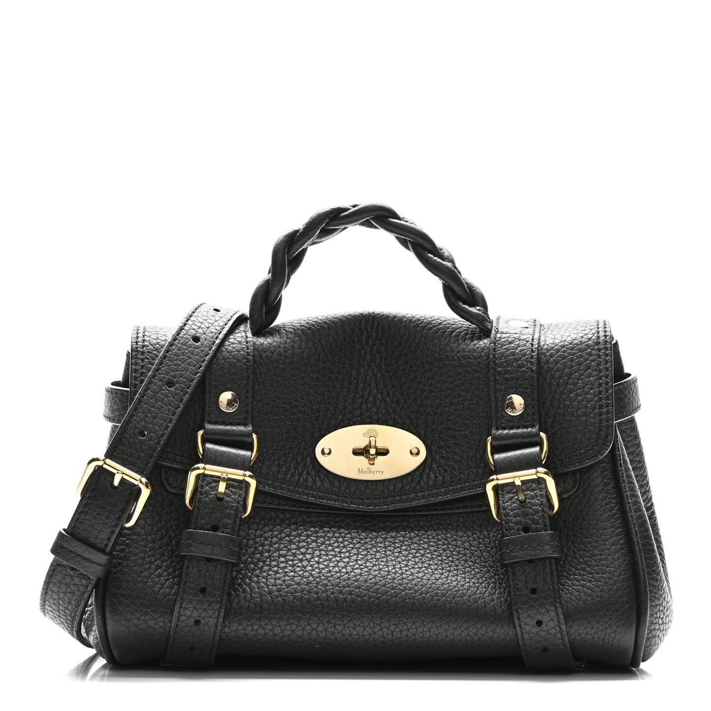 Heavy Grain Mini Alexa Black