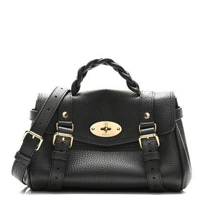 Mulberry Heavy Grain Mini Alexa Black 1 of 9