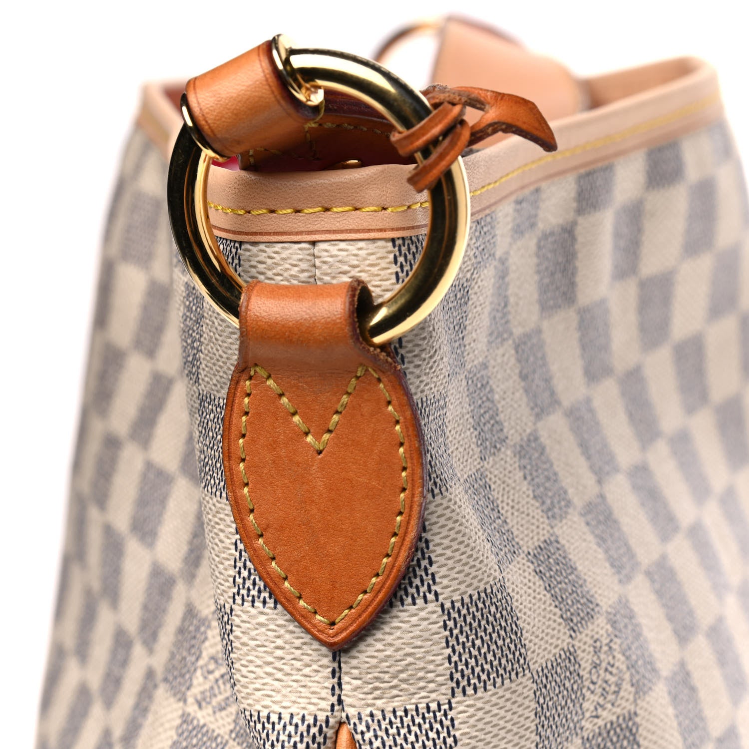 Louis Vuitton Damier Azur Delightful MM Pink 12 of 16