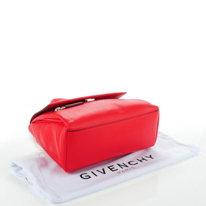 Givenchy Calfskin Small Pandora Pure Flap Bag Red 4 of 7
