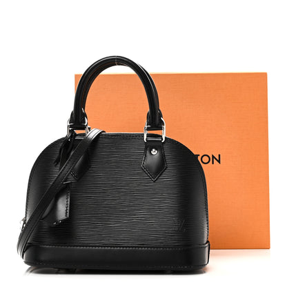 Louis Vuitton Epi Alma BB Black 10 of 10