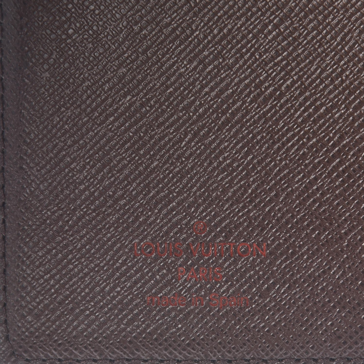 Louis Vuitton Damier Ebene Small Ring Agenda Cover 6 of 6