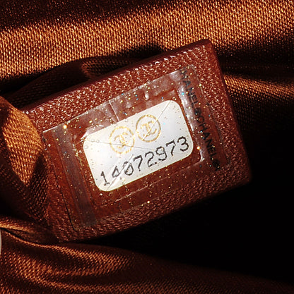 Chanel Vinyl Quilted Large Frozen Tote Bronze 7 of 7