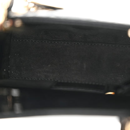 Christian Dior Patent Cannage Mini Lady Dior Black 6 of 10