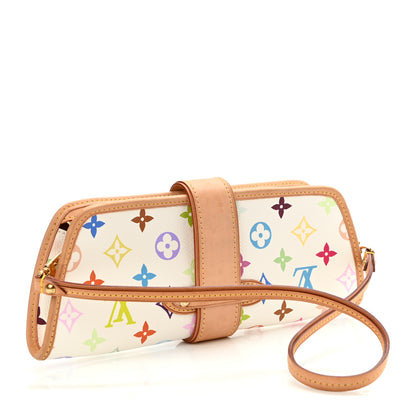 Louis Vuitton Monogram Multicolor Shirley White 3 of 10