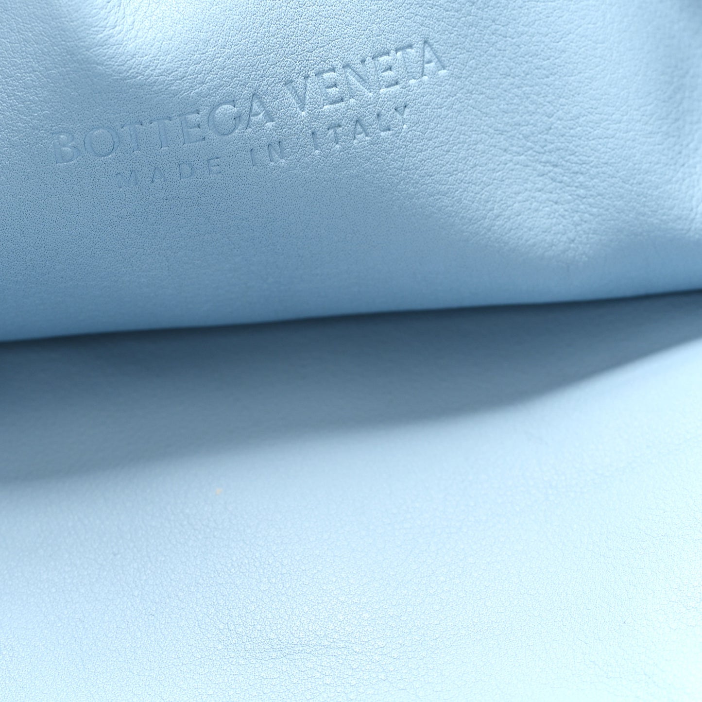 Smooth Butter Calf The Pouch Oversized Clutch Ice