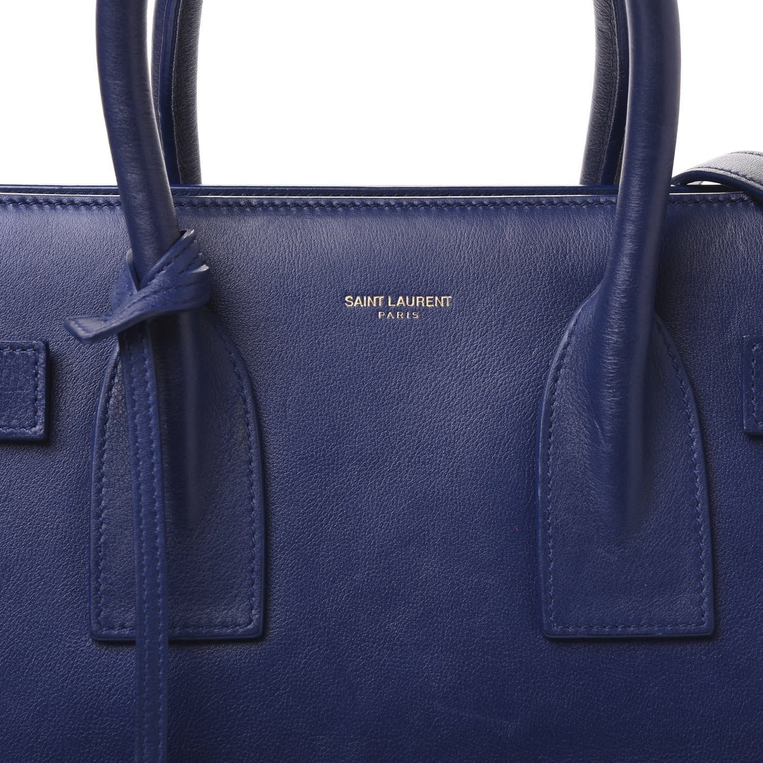 Saint Laurent Calfskin Small Sac De Jour New Marine 6 of 8