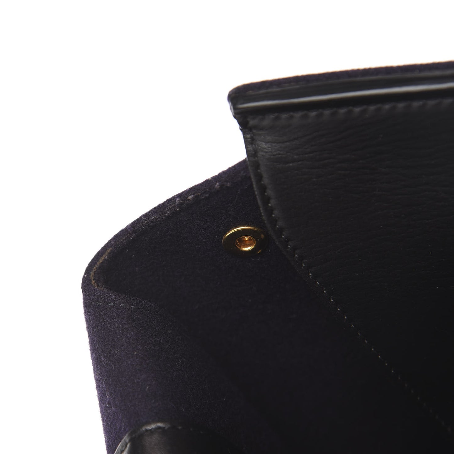 Felt Calfskin Medium Tie Knot Tote Navy