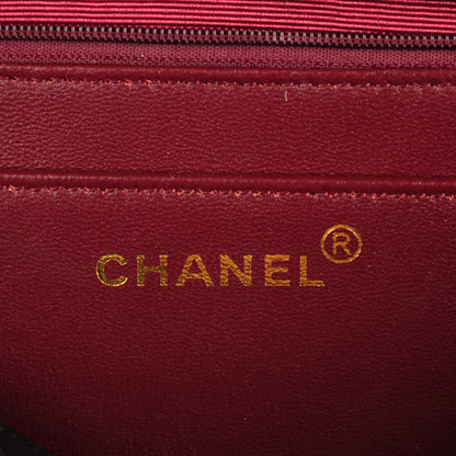 Chanel Lambskin Quilted XL Jumbo Single Flap Black 7 of 9