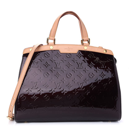 Louis Vuitton Vernis Brea GM Amarante 1 of 7