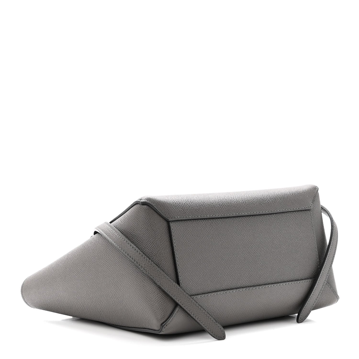 Celine Grained Calfskin Micro Belt Bag Grey 3 of 10