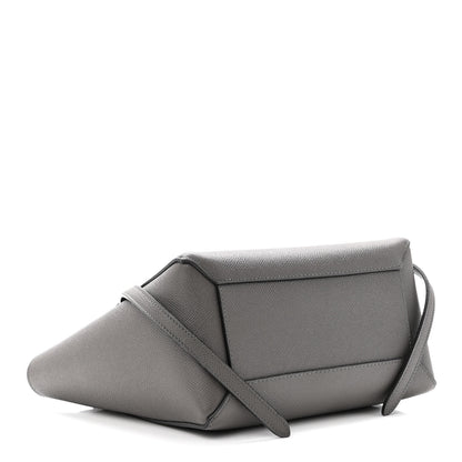 Celine Grained Calfskin Micro Belt Bag Grey 3 of 10