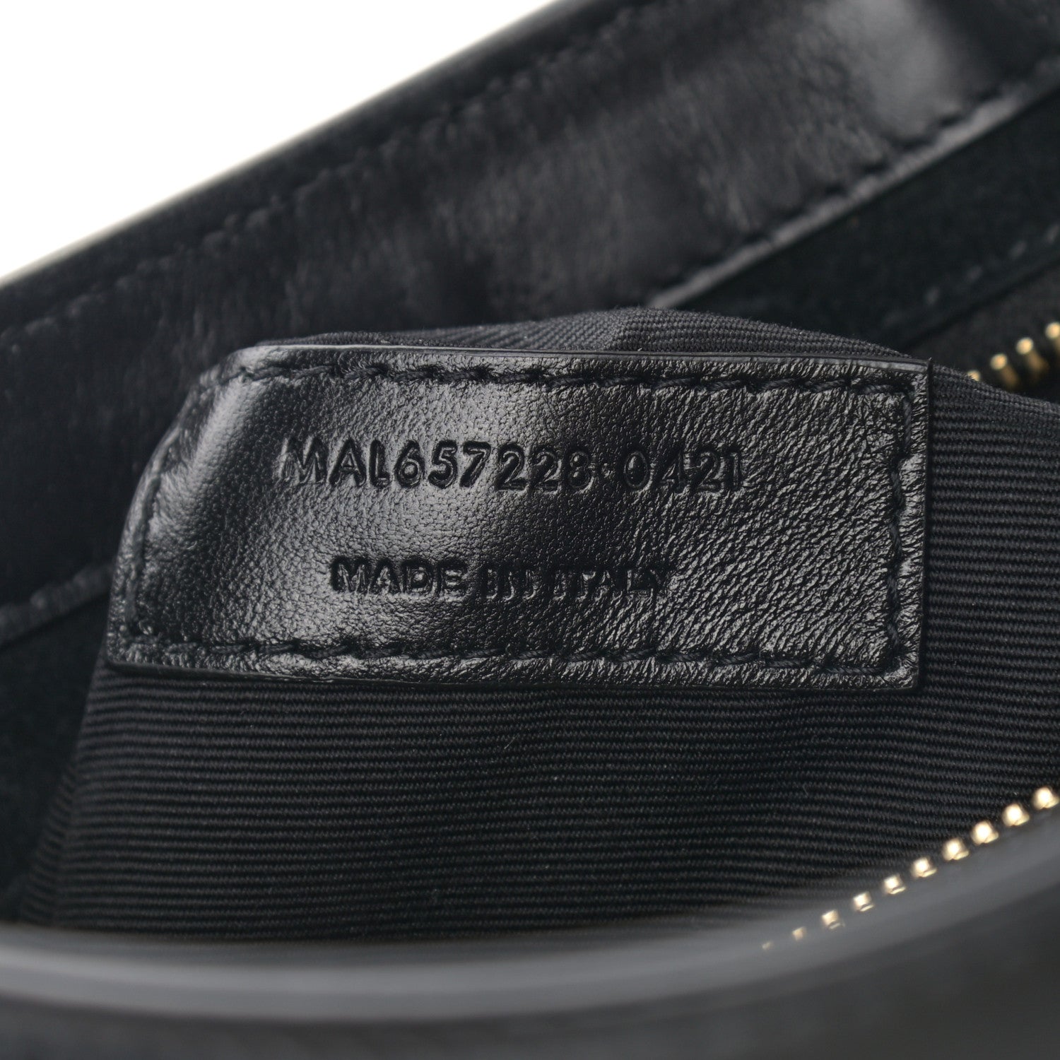 Saint Laurent Smooth Calfskin Le 5 A 7 Hobo Black 7 of 9